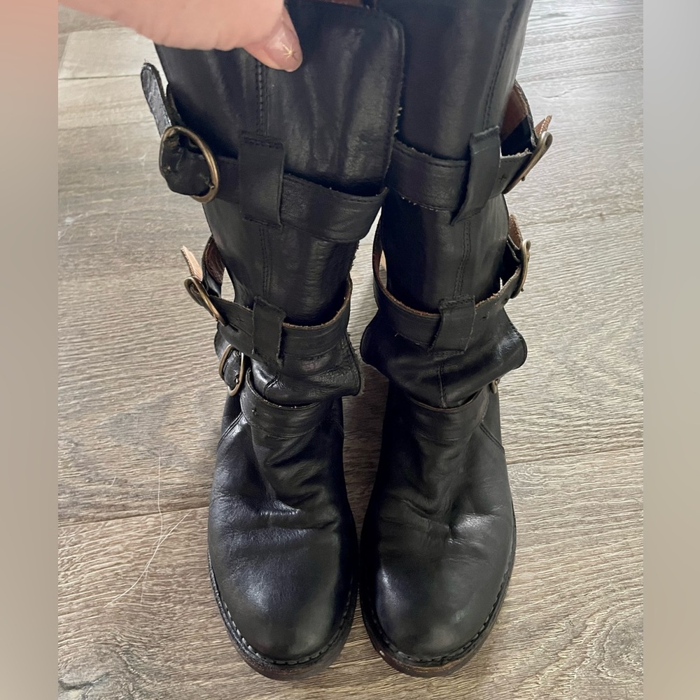 Fiorentini + Baker 🖤 Moto Boots - EUC 🖤 Eternity 7040-CN - Picture 3 of 10